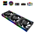 Thermalright TL-M12QR X3 Black A-RGB Reverse 120mm PWM Triple Pack