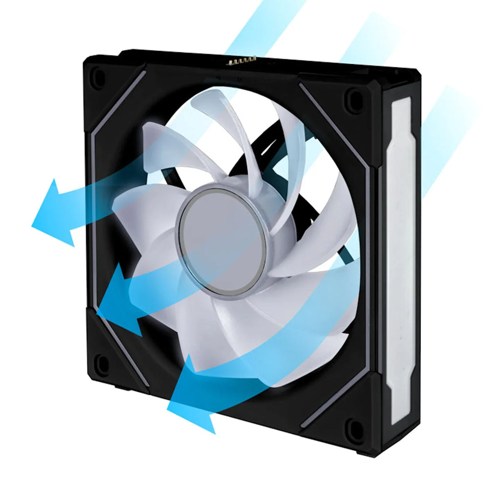 Lian-Li UNI FAN SL120 INF Reverse Blade A-RGB Black 120mm Triple Pack