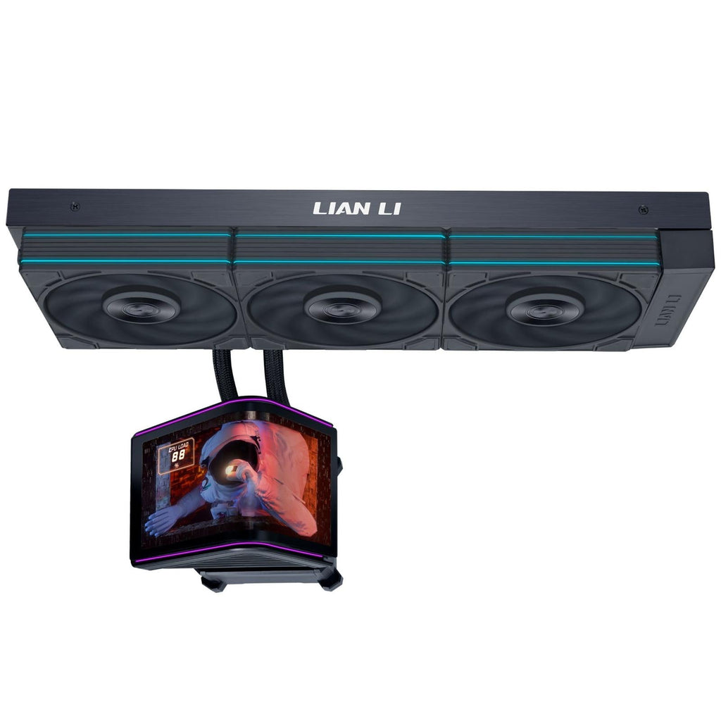 Lian Li HydroShift II OLED Curved 360P28 Black All In One CPU Cooler