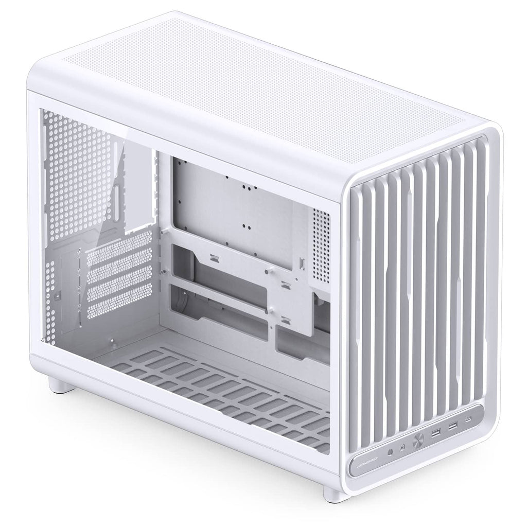 Jonsbo D33 STD Tempered Glass MATX Case - White