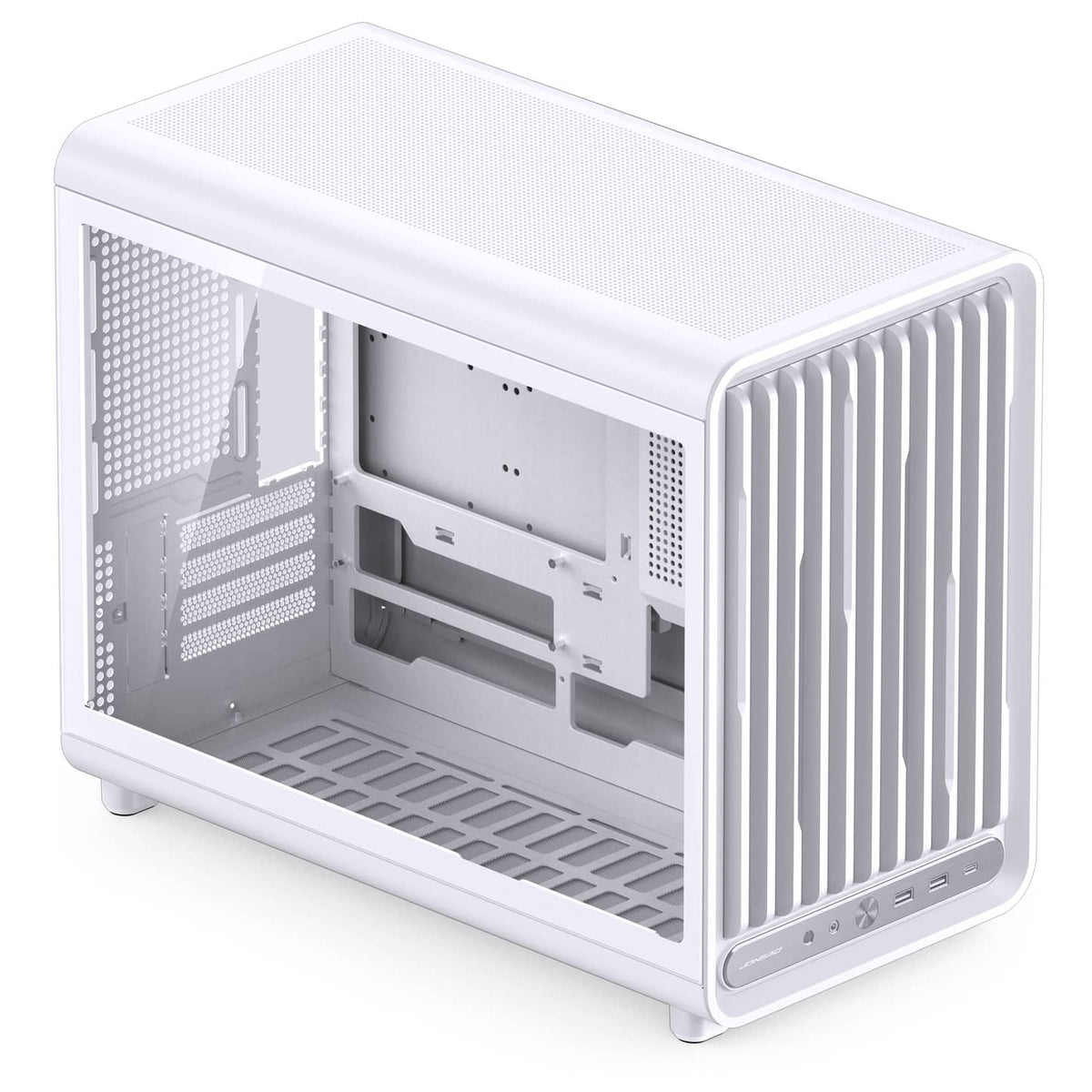 Jonsbo D33 STD Tempered Glass MATX Case - White
