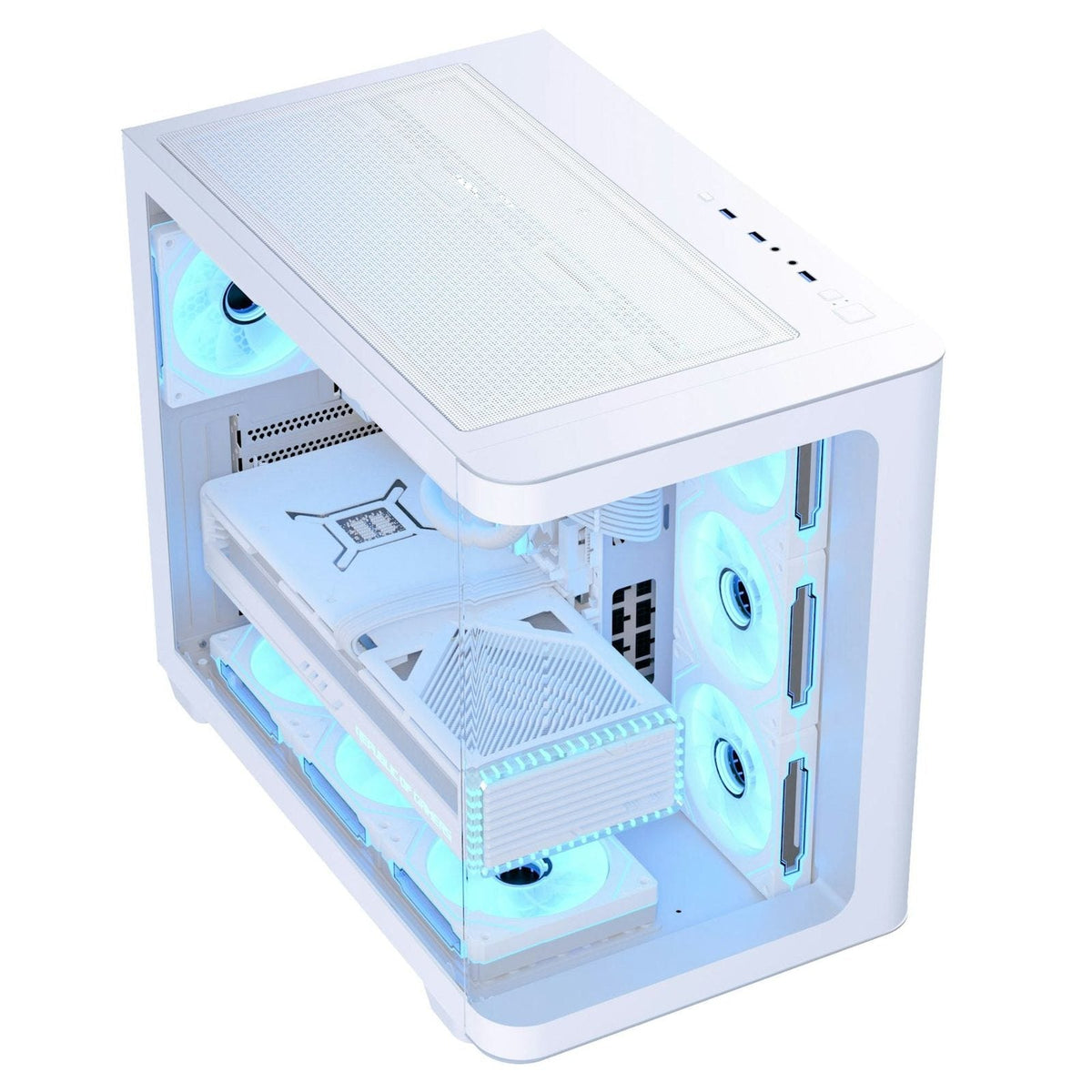Aerocool P500C ARGB White ATX PC Case