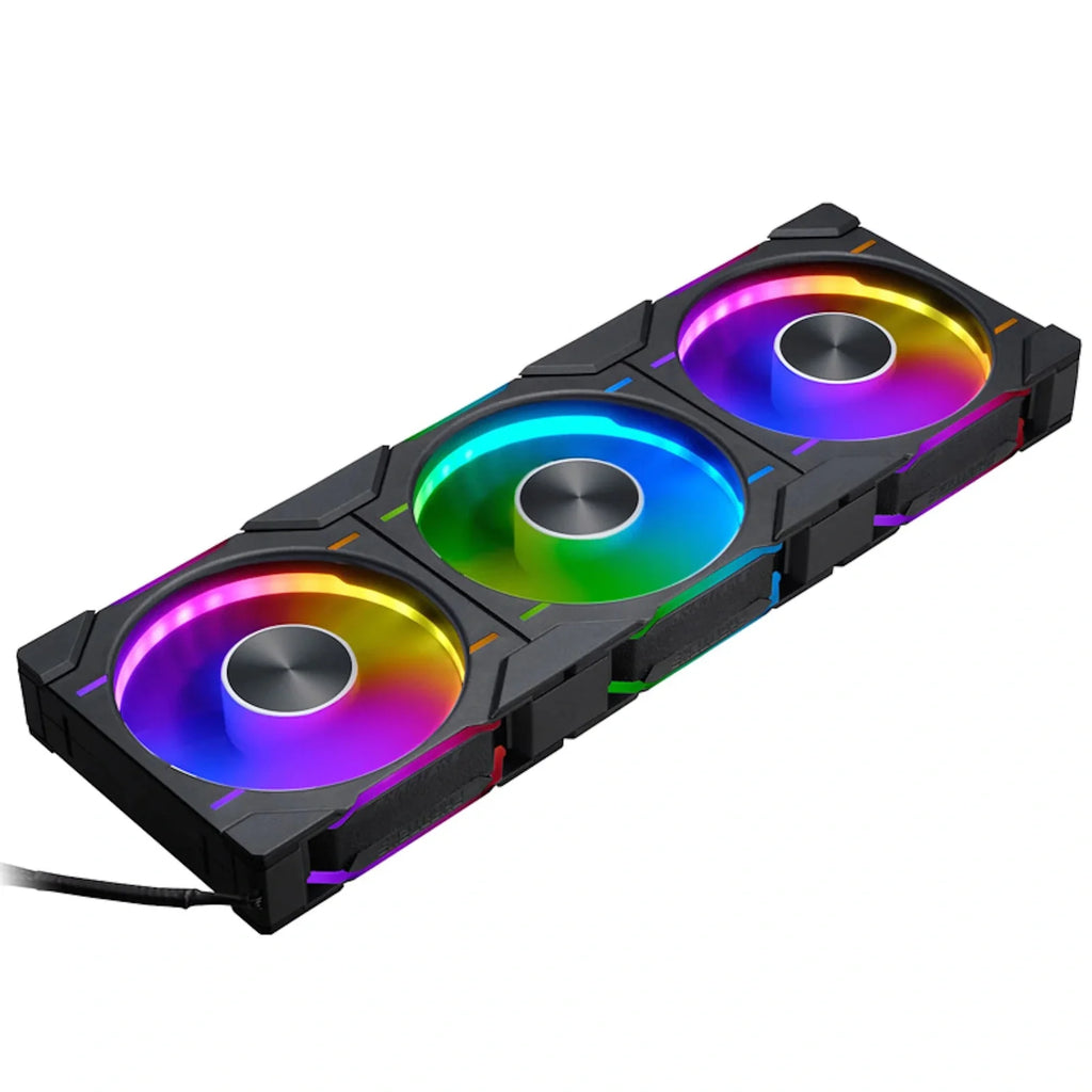 Phanteks D30 Black D-RGB 120mm PWM Fans Triple Pack