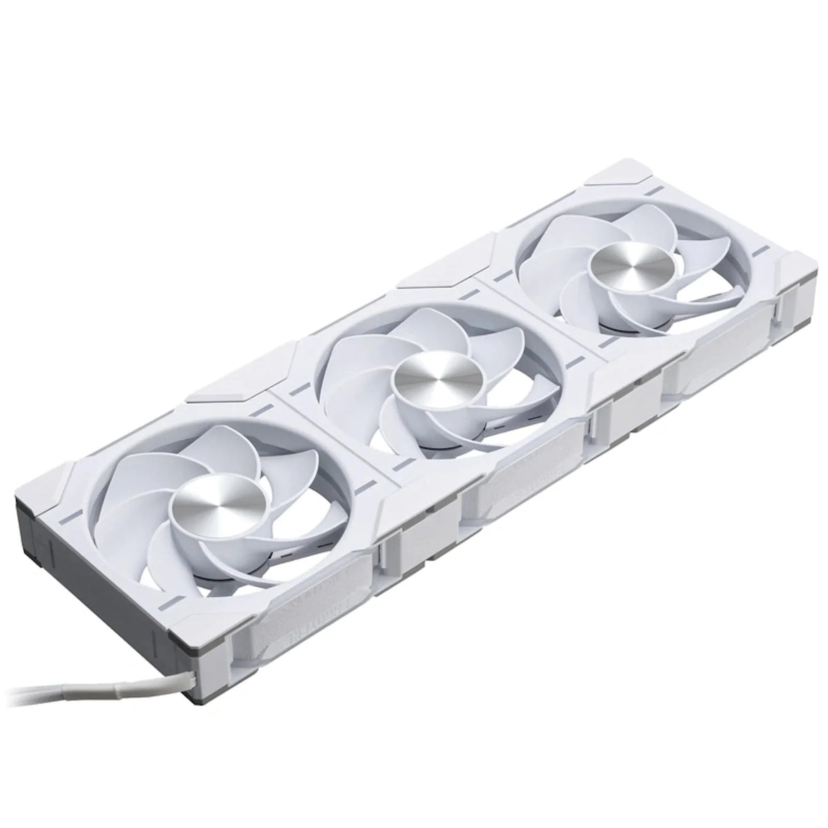 Phanteks D30 White Reverse Airflow D-RGB 120mm PWM Fans Triple Pack
