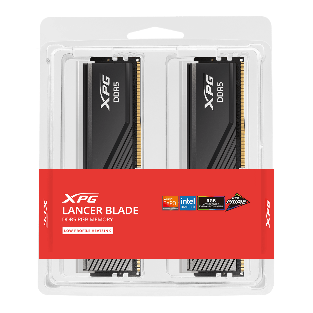 64GB (2x32GB) DDR5 6000MHZ CL30 XPG Lancer Blade RGB RAM