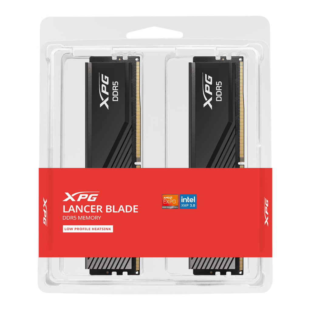 32GB (2x16GB) DDR5 6000MHZ CL36 XPG Lancer Blade RGB RAM