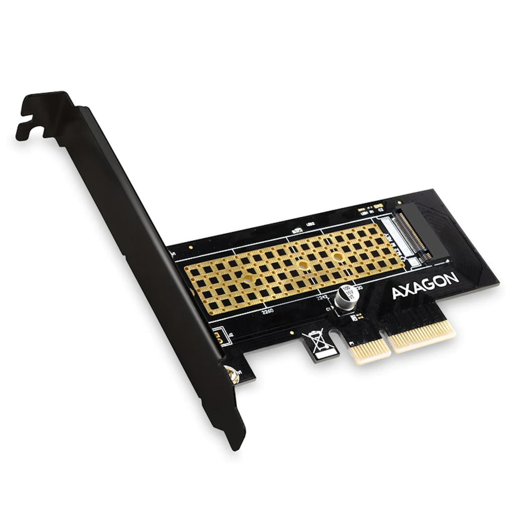 AXAGON PCIe 3.0 to 1x M.2 NVMe Riser Card Adapter