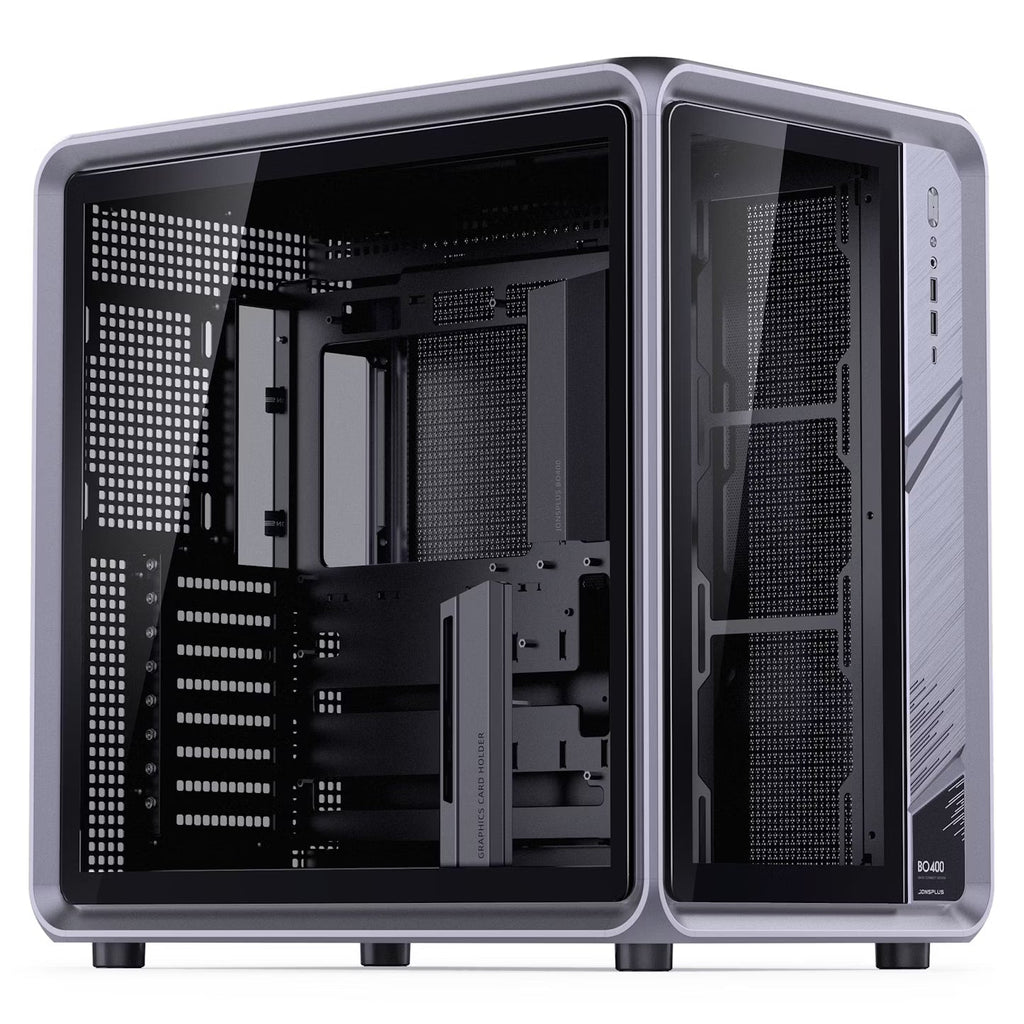 Jonsplus BO400 Aluminium Dual Chamber ATX Case