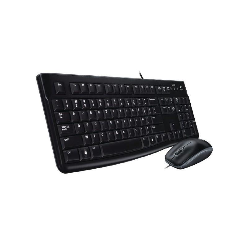 LOGITECH MK120 DESKTOP COMBO BLACK