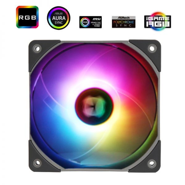 Thermalright TL-C12015S Grey A-RGB Slim 120mm PWM Fan