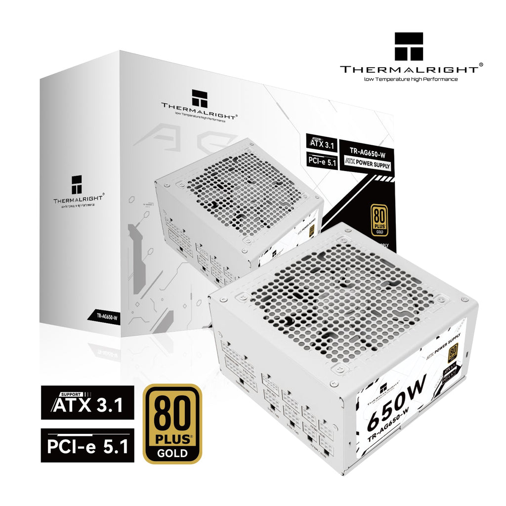 650W Thermalright AG-650-W ATX 3.1 Gold Modular PSU