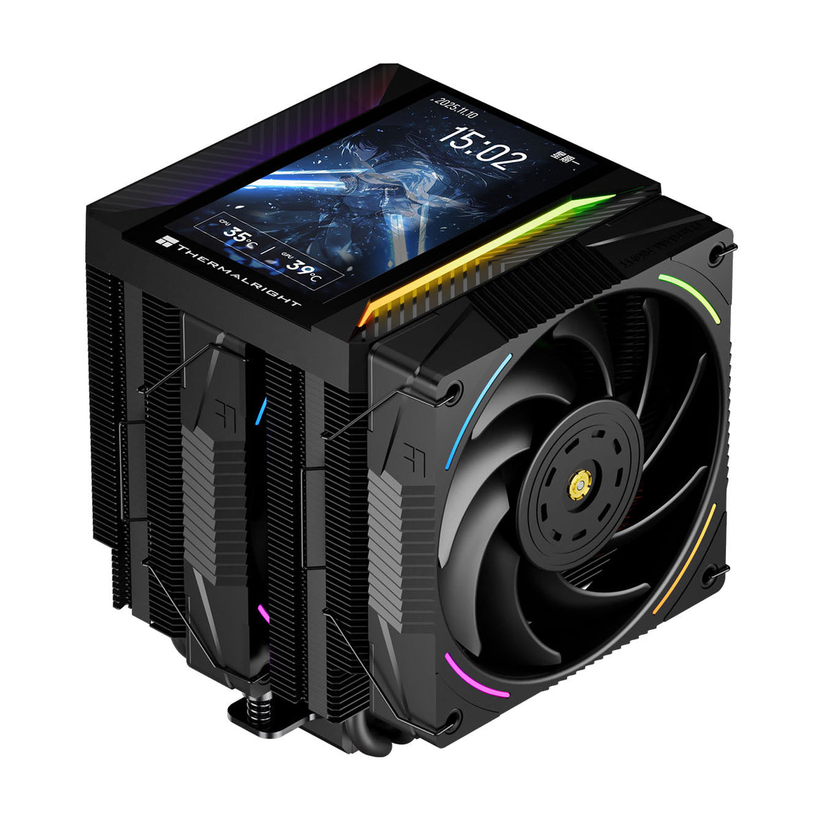 Thermalright Peerless Assassin 120 Vision MAX ARGB Black Dual Tower Air Cooler