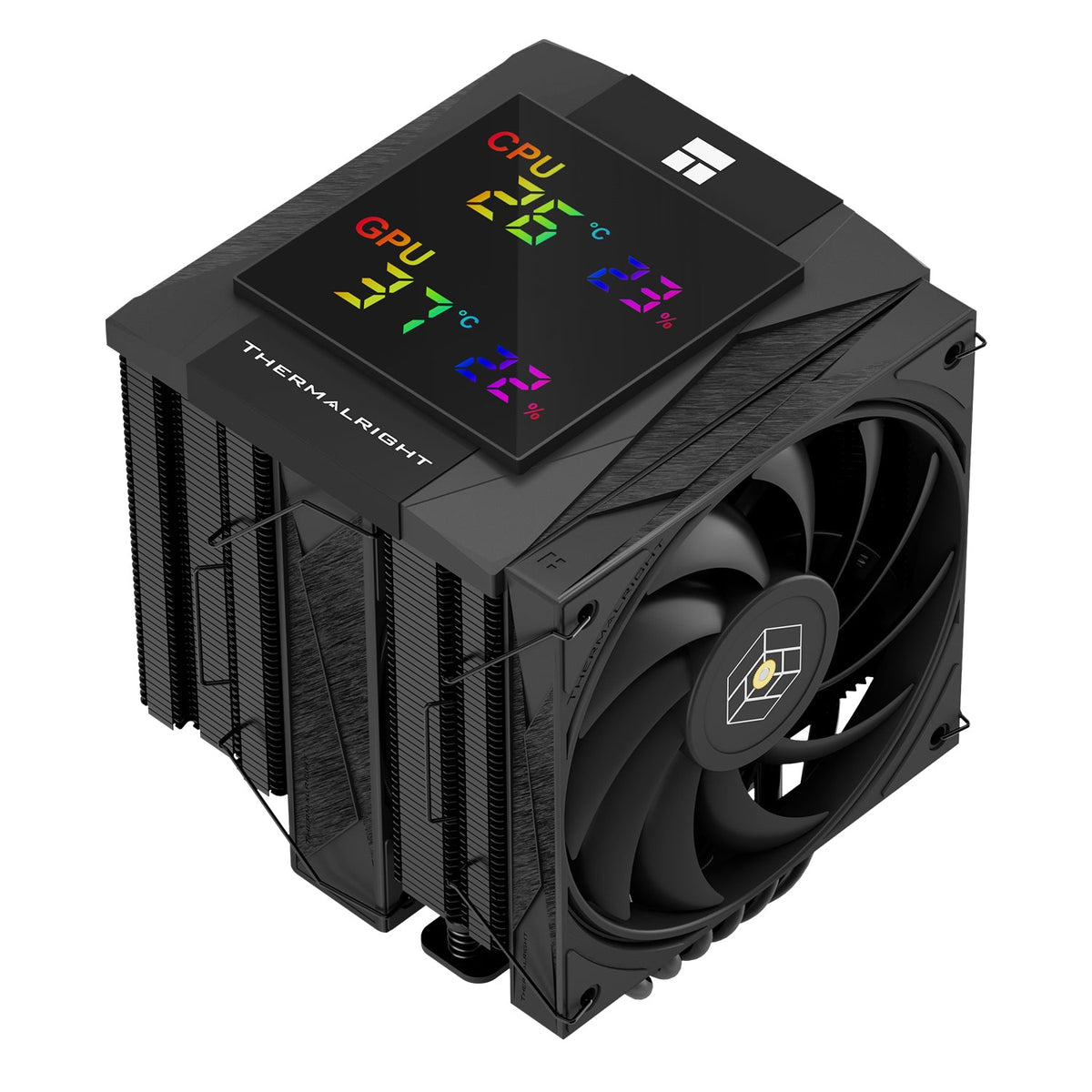 Thermalright Royal Knight 120 Digital Black Dual Tower Air Cooler