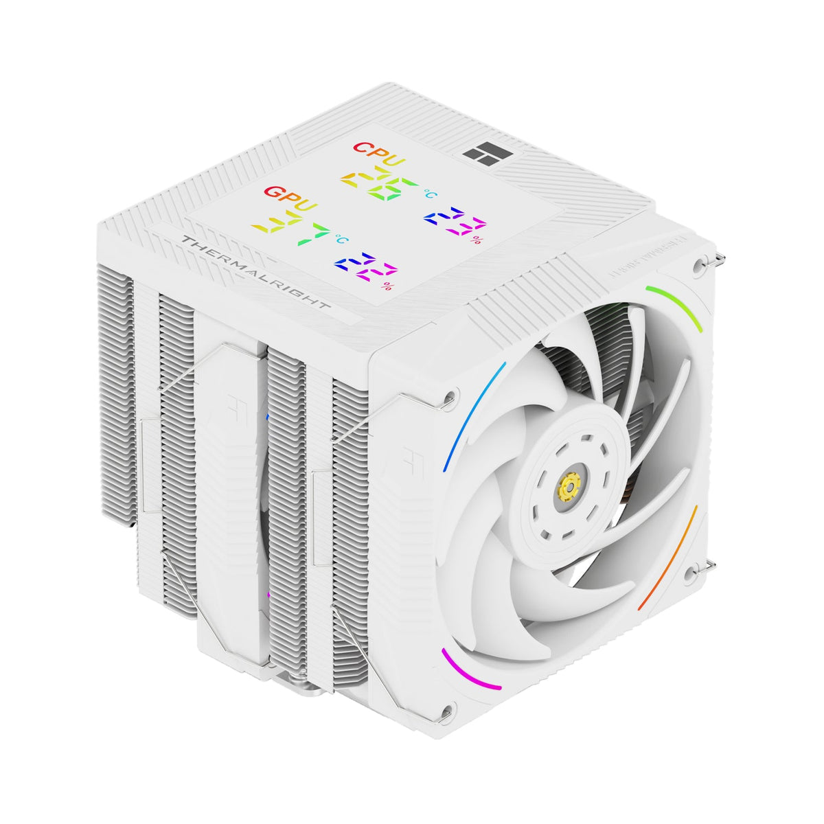 Thermalright Phantom Spirit 120 Digital SNOW White Dual Tower Air Cooler