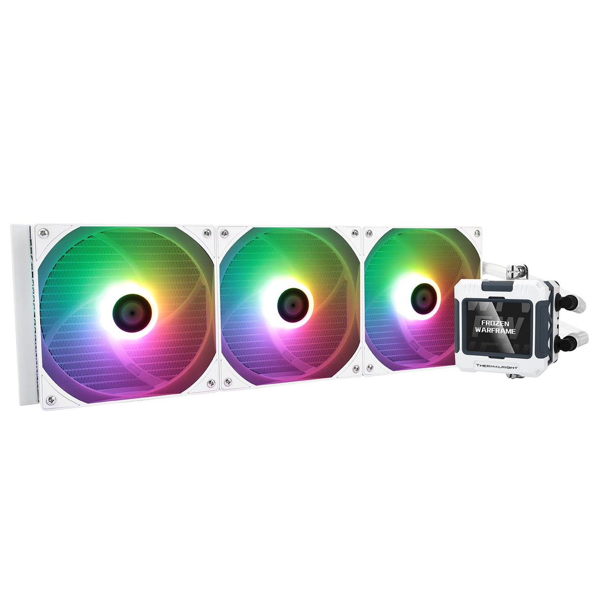 Thermalright Frozen Warframe 420 White ARGB LCD 420mm AIO Liquid Cooler