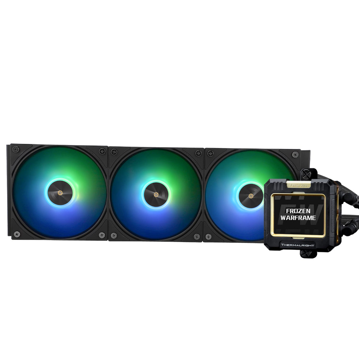 Thermalright Frozen Warframe 360 Black ARGB LCD 360mm AIO Liquid Cooler