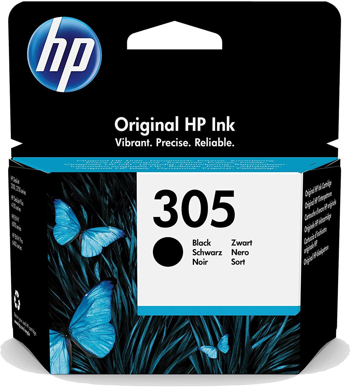 HP 305 BLACK INK CARTRIDGE