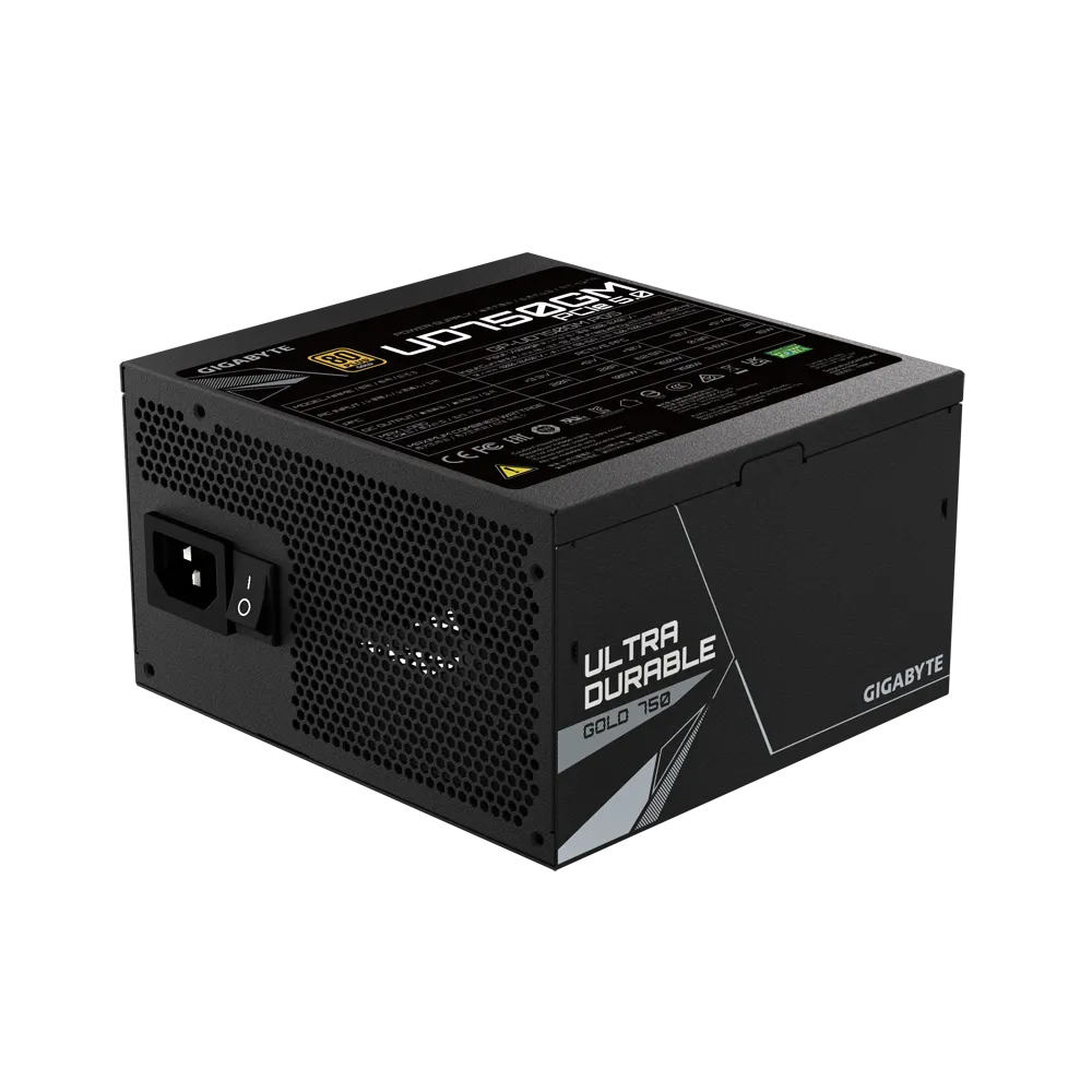 750W Gigabyte UD750GM PG5 ATX 3.0 Gold Modular PSU