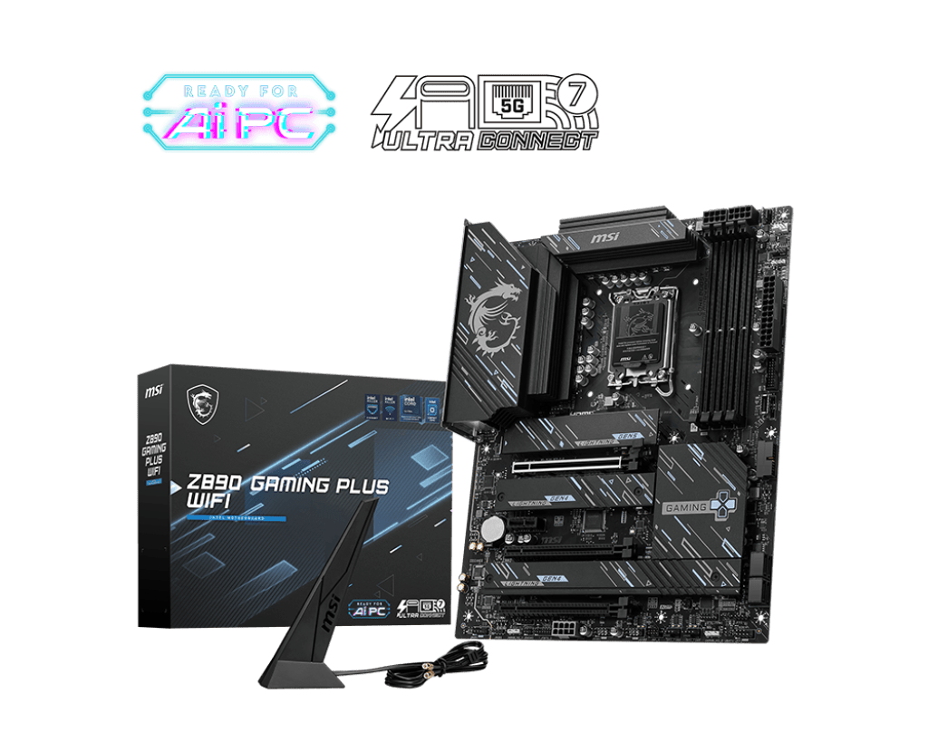MSI Z890 Gaming Plus WIFI ATX LGA 1851 Motherboard