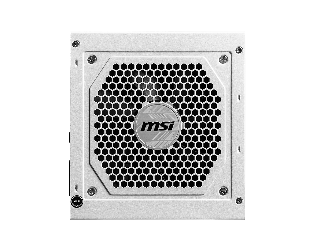 850W MSI MAG A850GL PCIE5 WHITE ATX 3.0 Gold Modular PSU