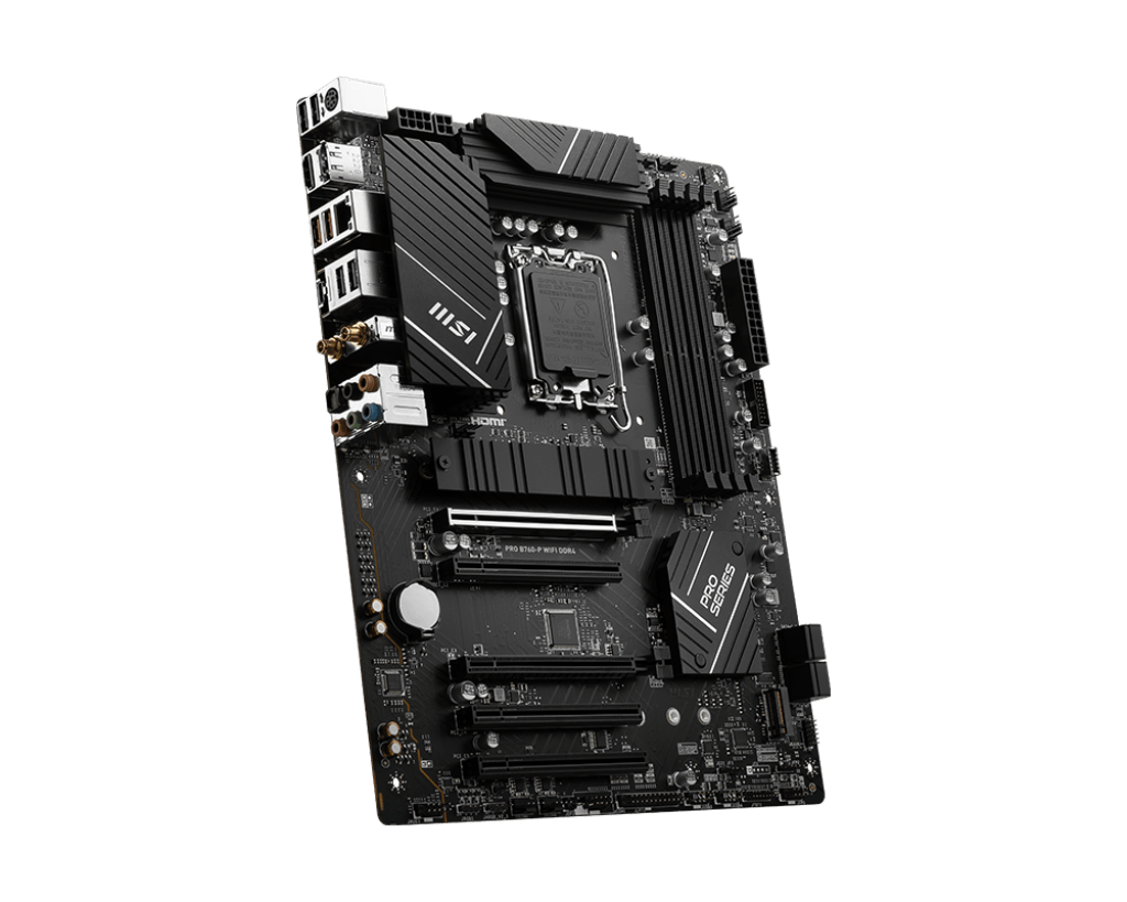 MSI PRO B760-P WIFI DDR4 LGA 1700 Motherboard