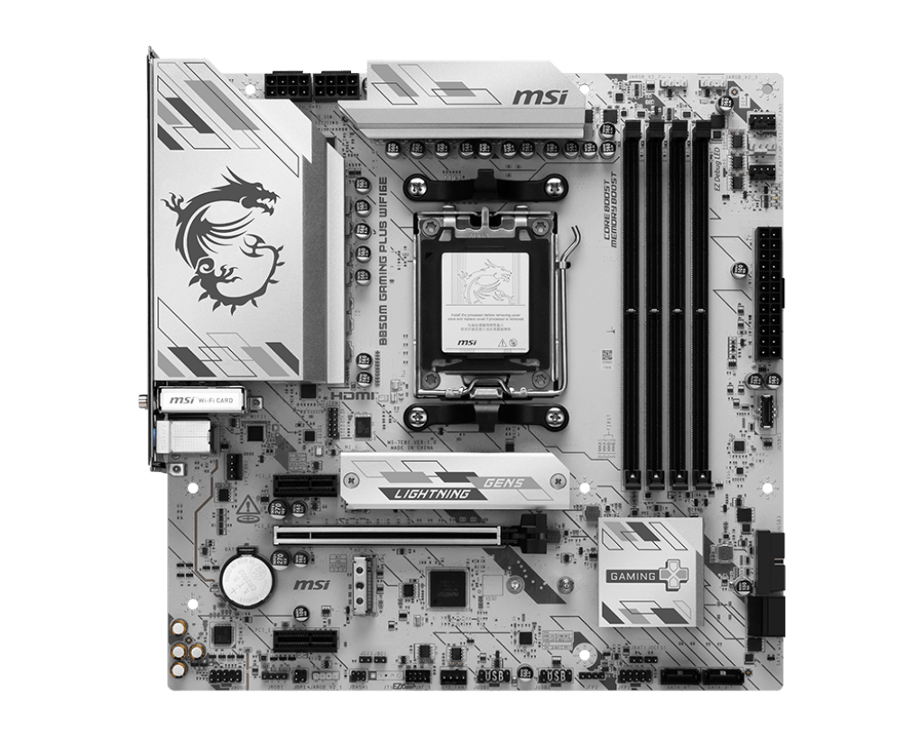 MSI B850M Gaming Plus WIFI6E Micro-ATX AM5 Motherboard