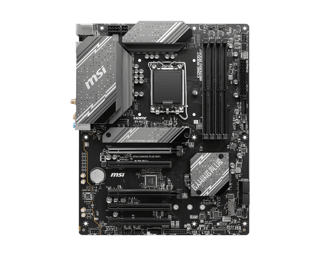 MSI B760 Gaming Plus WIFI DDR5 LGA 1700 ATX Motherboard