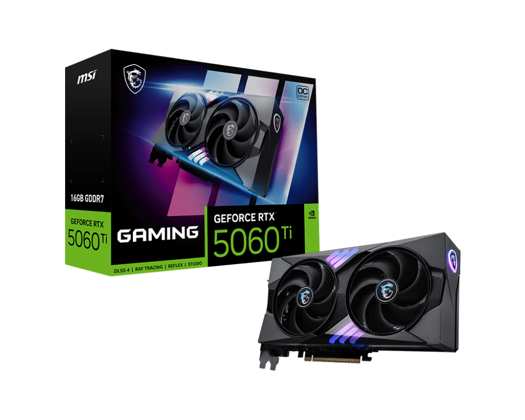 MSI RTX 5060 Ti Gaming OC 16GB Graphics Card