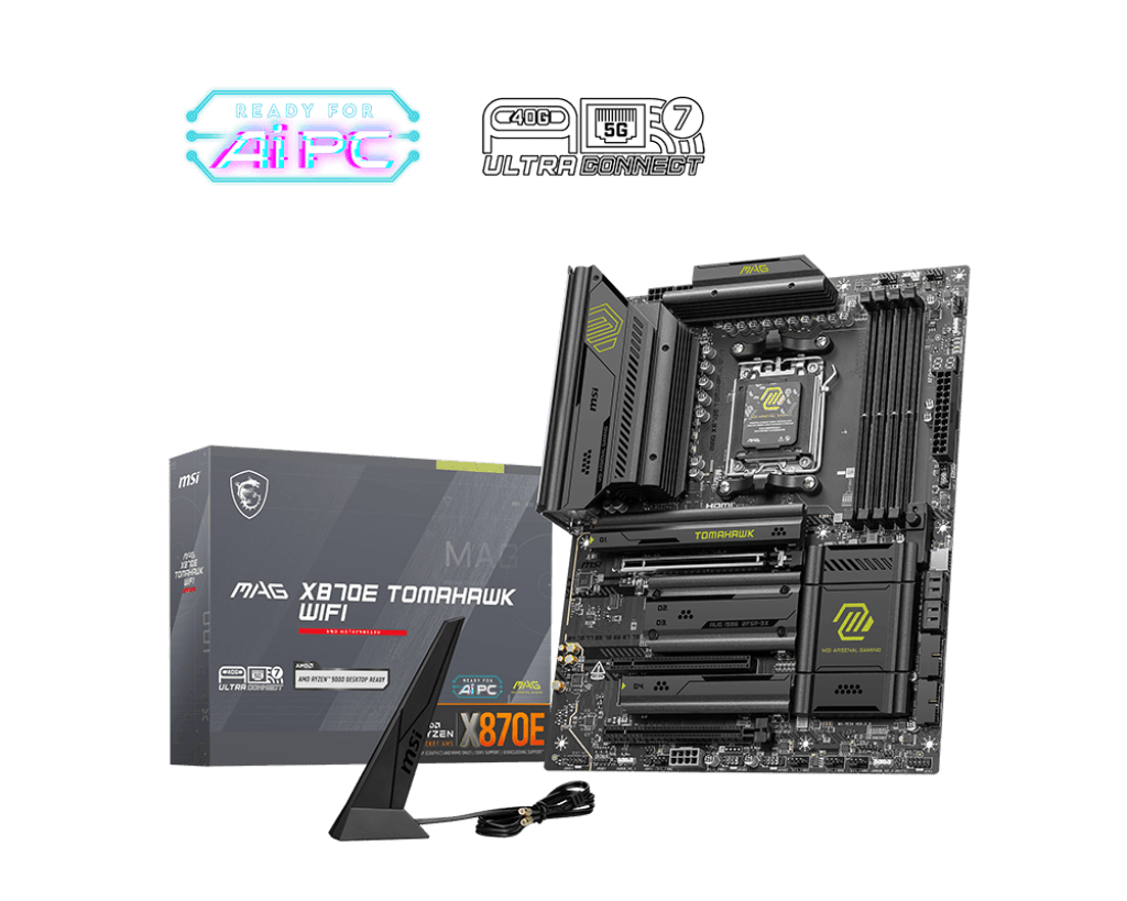 MSI MAG X870E TOMAHAWK WIFI ATX AM5 Motherboard