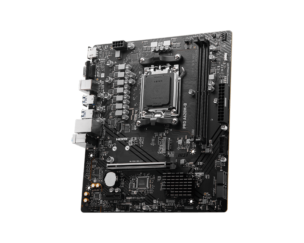 MSI PRO A620M-B Micro-ATX AM5 Motherboard