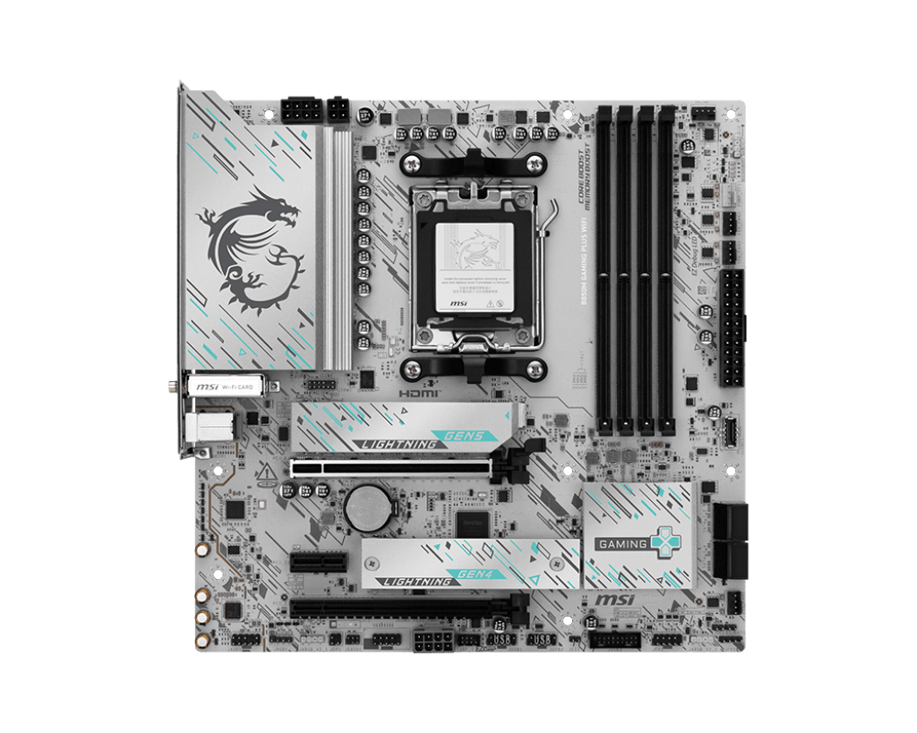 MSI B850M Gaming Plus WIFI Micro-ATX AM5 Motherboard