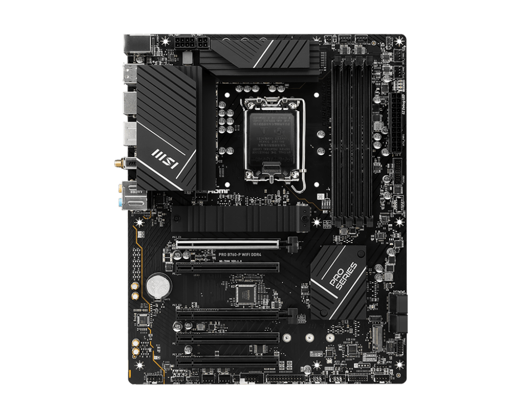 MSI PRO B760-P WIFI DDR4 LGA 1700 Motherboard