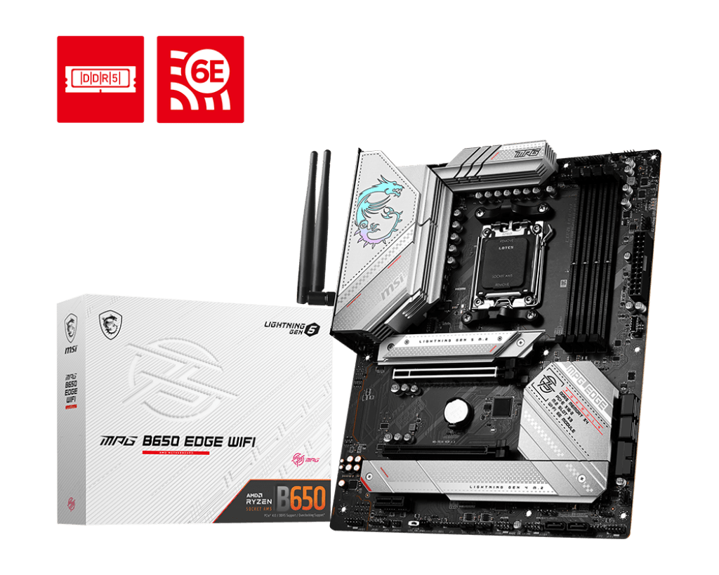 MSI MPG B650 Edge WIFI ATX AM5 Motherboard
