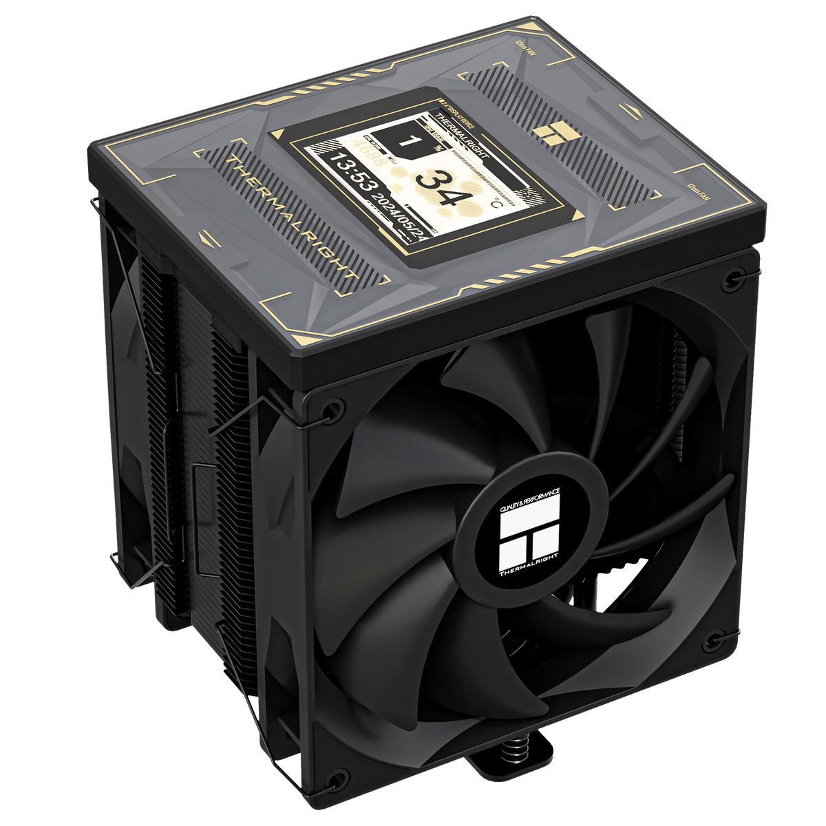Thermalright Burst Assassin 120 Vision Black LCD Tower Air Cooler