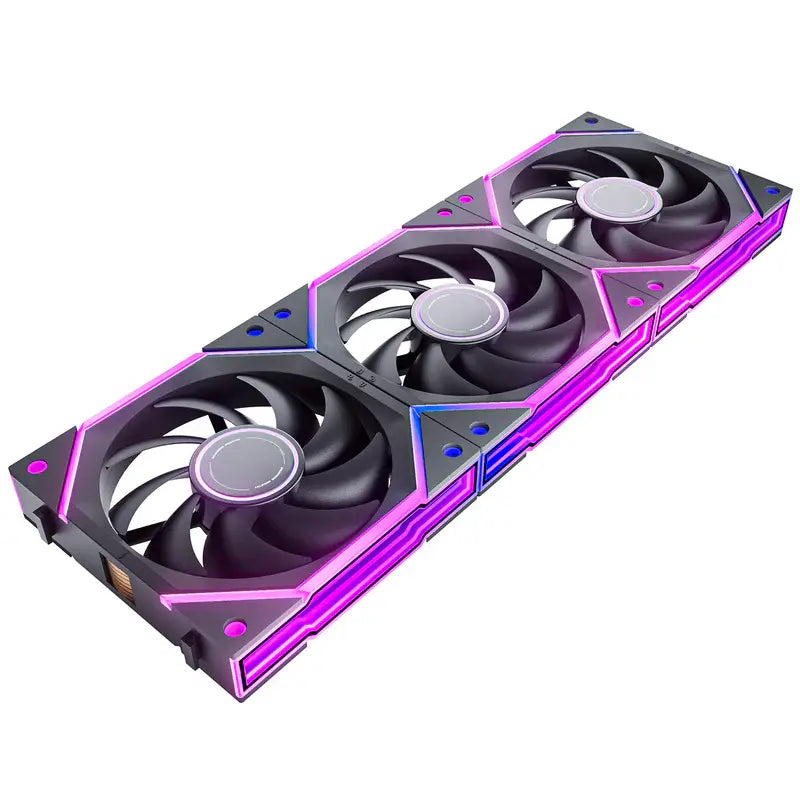 Asiahorse NYOTA Ultra Black A-RGB 120mm PWM Triple Pack