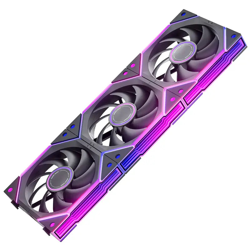 Asiahorse NYOTA Ultra Black A-RGB 120mm PWM Triple Pack