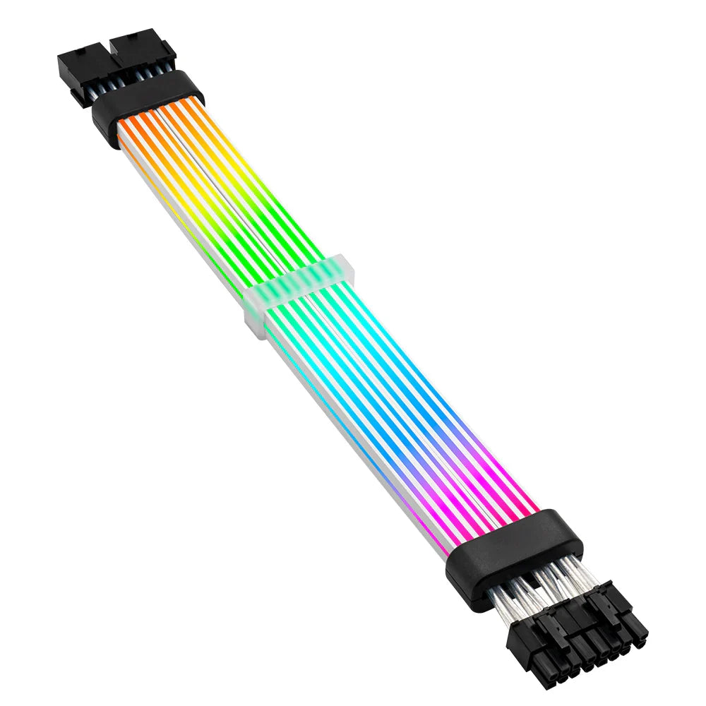 Asiahorse 2 x 8 Pin PCIE Black ARGB GPU Cable