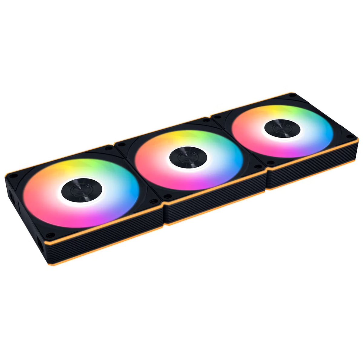 Lian-Li UNI FAN CL120 Wireless Reverse ARGB Black 120mm Triple Pack