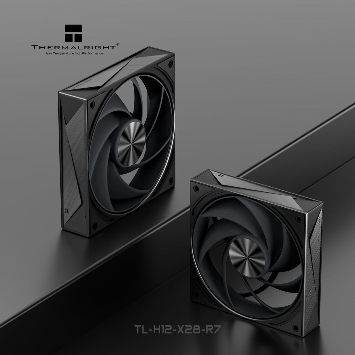 Thermalright TL-H12-X28-R7 Black 120mm PWM Fan OEM
