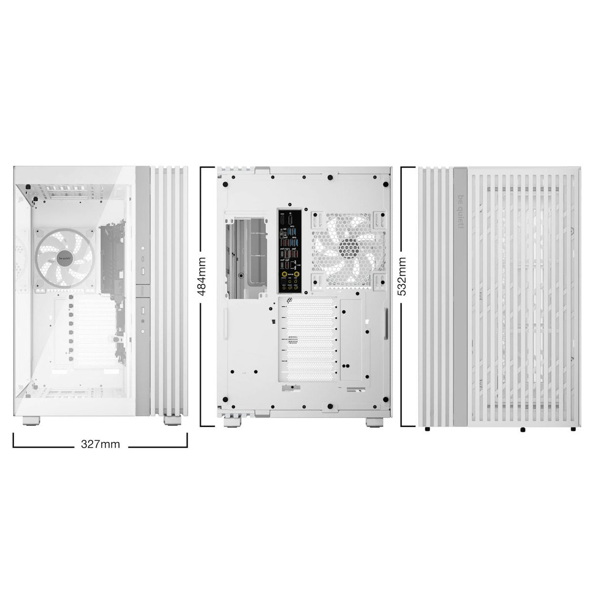 Be Quiet! Light Base 900 FX ARGB White ATX PC Case