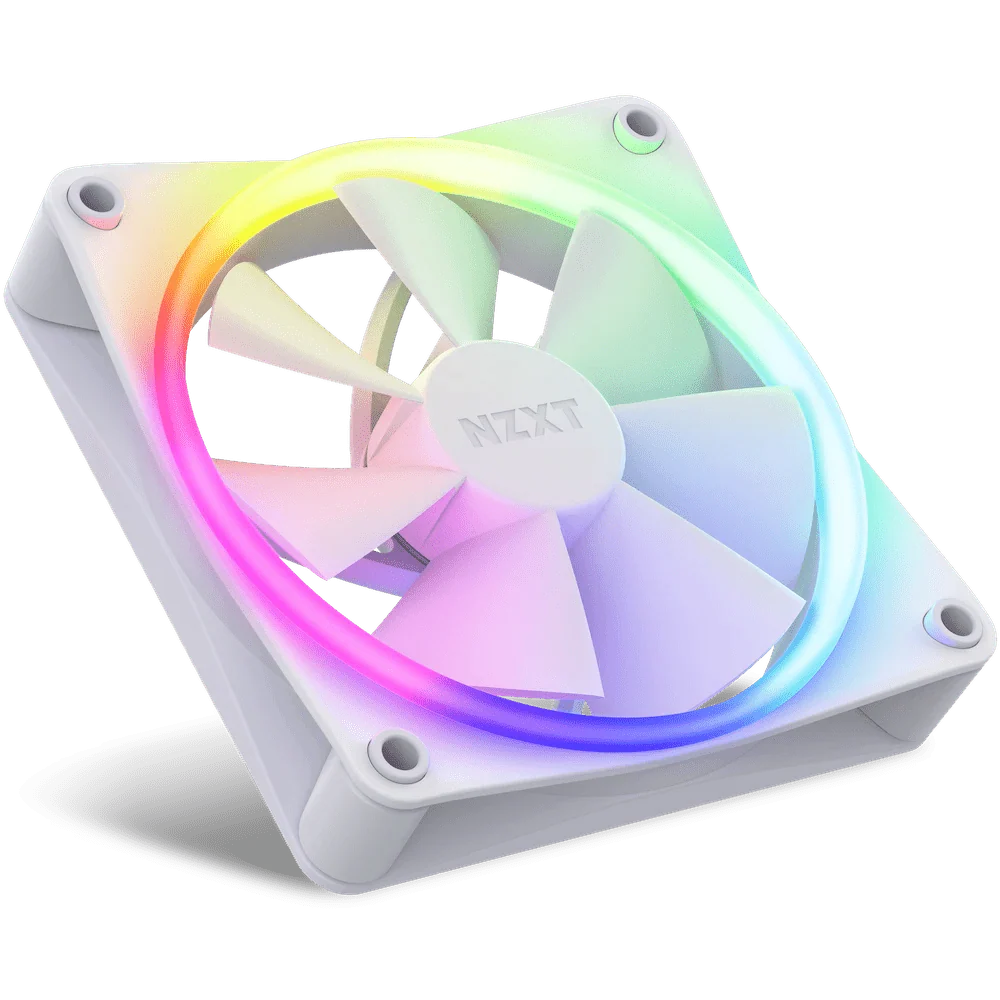 NZXT F120 RGB White 120mm PWM Triple Pack