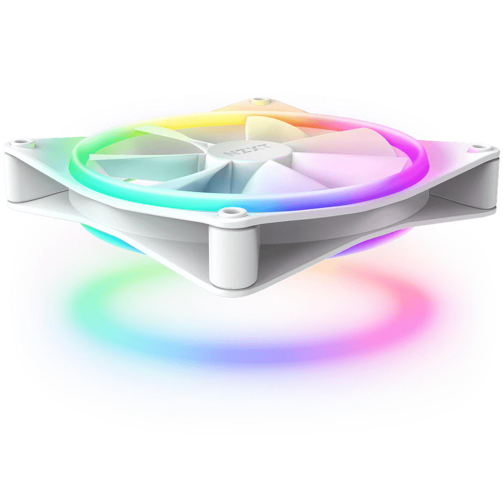 NZXT F140 RGB DUO White 140mm PWM Fan