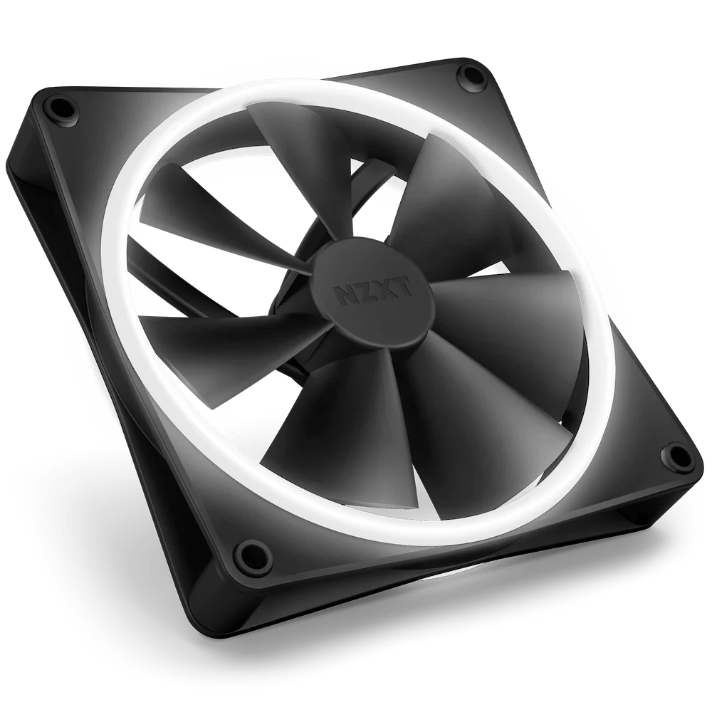 NZXT F140 RGB DUO Black 140mm PWM Fan