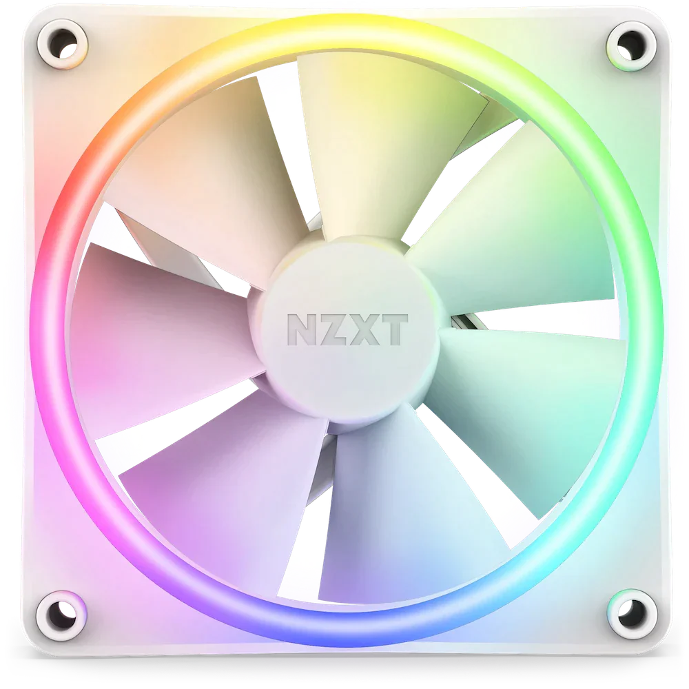NZXT F120 RGB DUO White 120mm PWM Fan