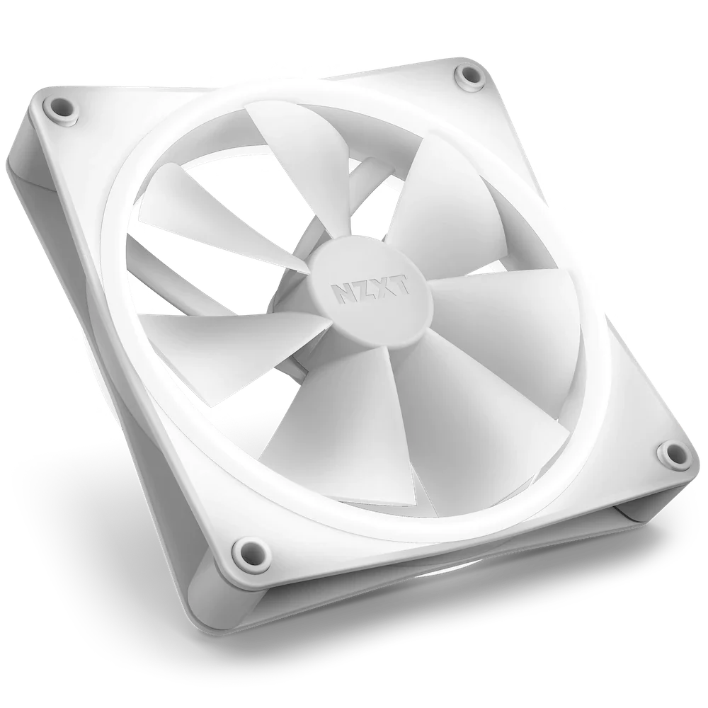 NZXT F140 RGB DUO White 140mm PWM Twin Pack