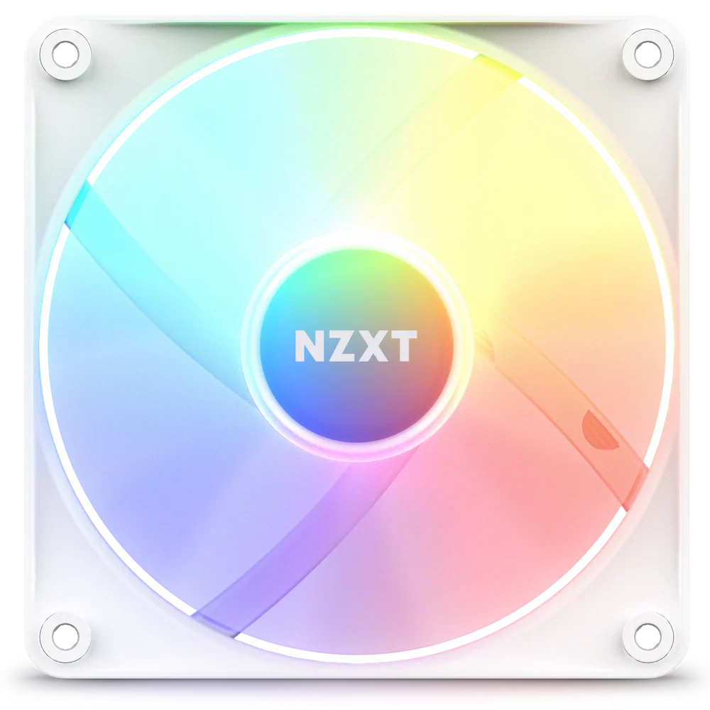 NZXT F120 RGB Core White 120mm PWM Fan