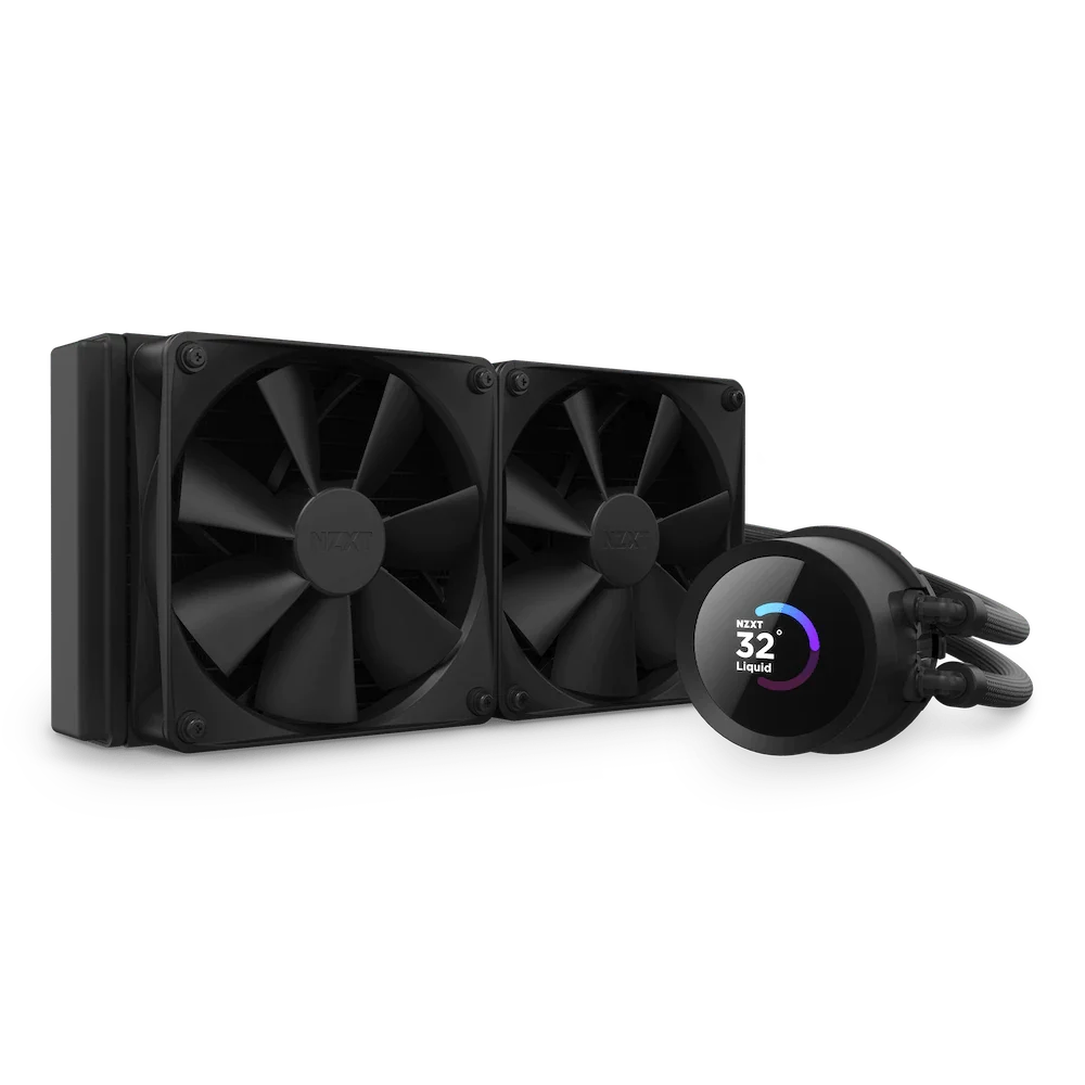 NZXT Kraken 240 Black 240mm LCD AIO Liquid Cooler