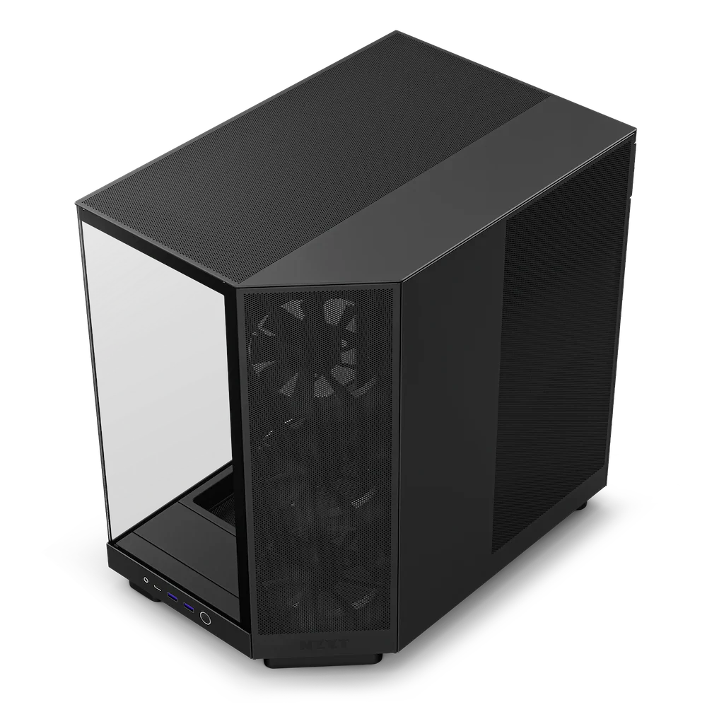 NZXT H6 Flow Black Dual Chamber ATX Case