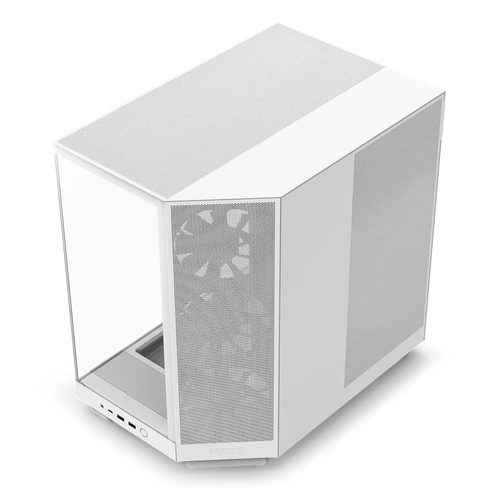 NZXT H6 Flow White Dual Chamber ATX Case