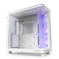 NZXT H6 Flow RGB White Dual Chamber ATX Case